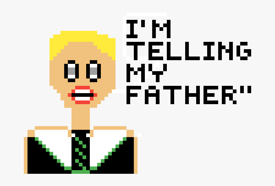 Pixelated Font, Transparent Clipart