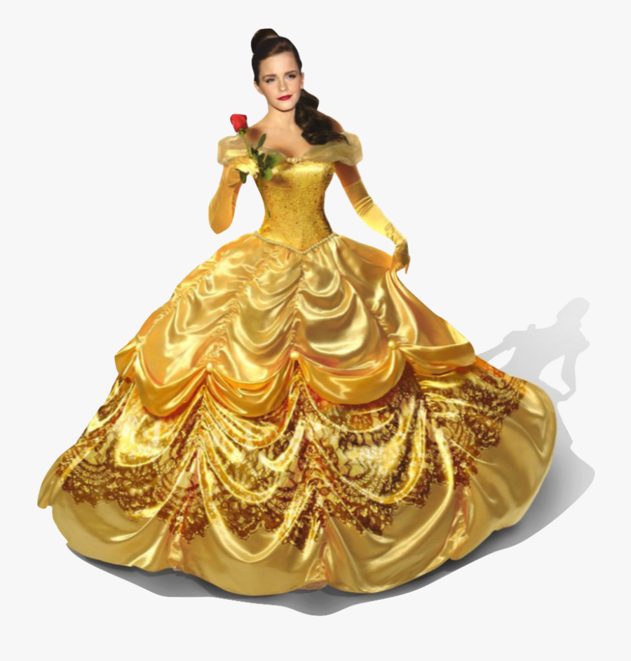 Belle Png Transparent Image - Emma Watson Belle Png, Transparent Clipart