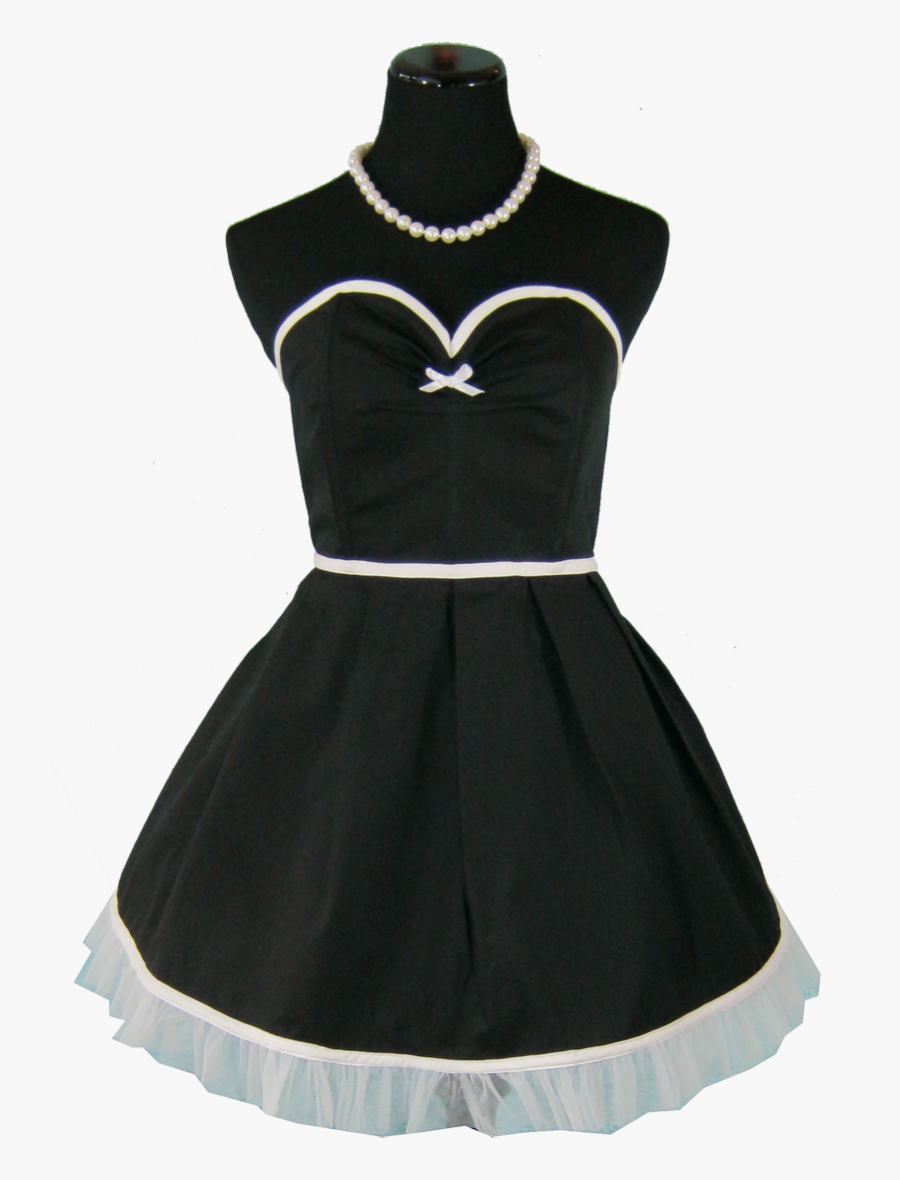 Transparent Aprons Clipart - Little Black Dress, Transparent Clipart