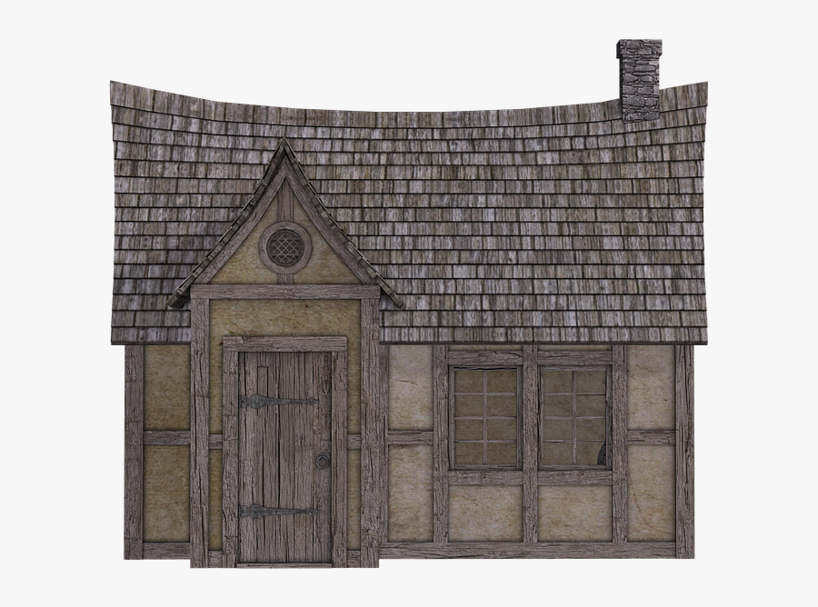 Old House Transparent Background, Transparent Clipart