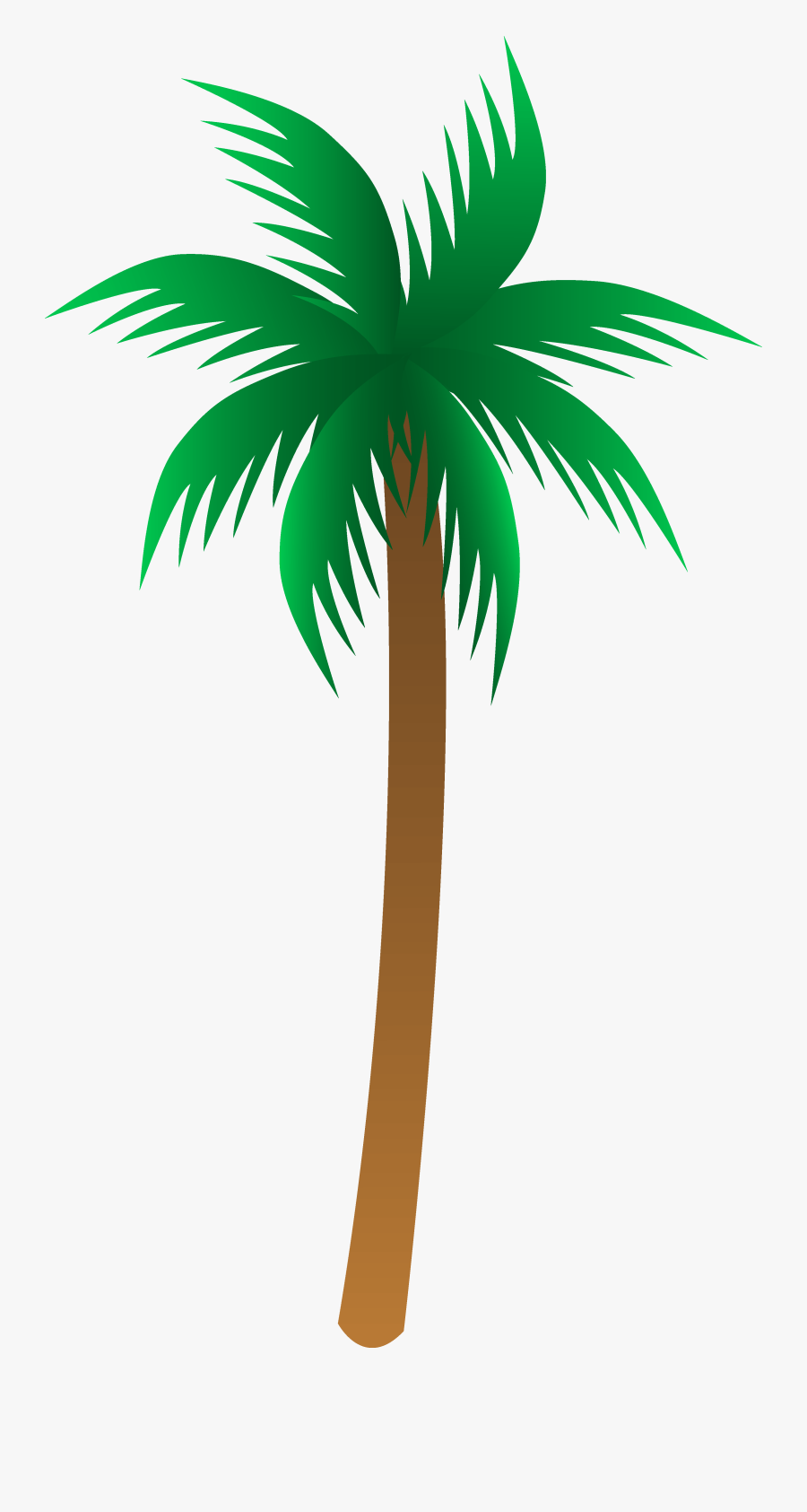 Arecaceae Euclidean Vector Clip Art - Palm Tree Vector Png, Transparent Clipart