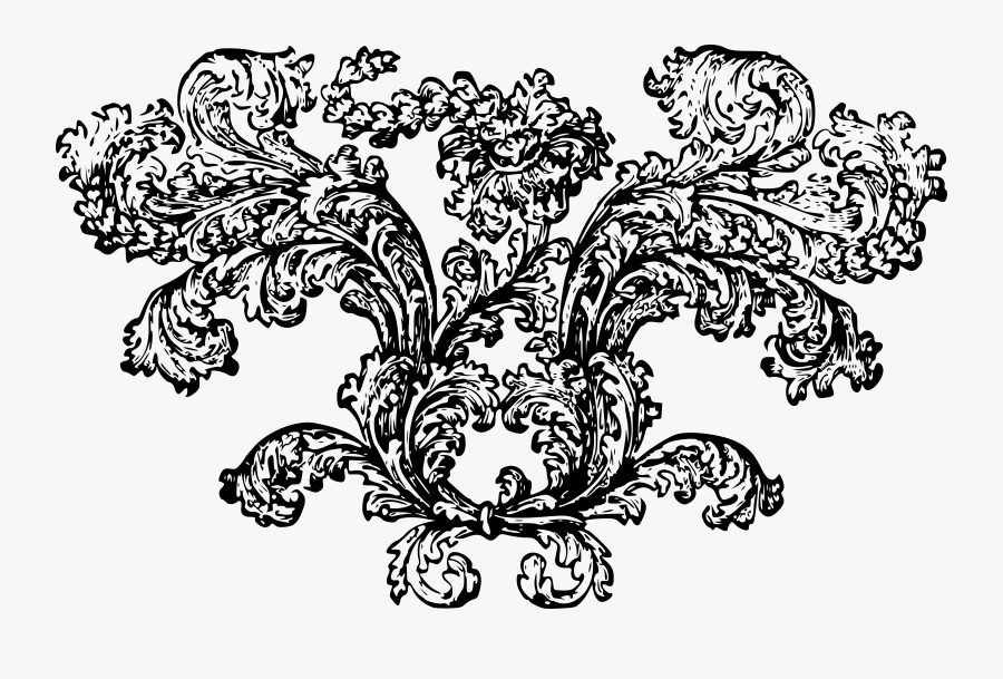 Flower Bush Clipart Svg Black And White Download Clipart - Clip Art, Transparent Clipart