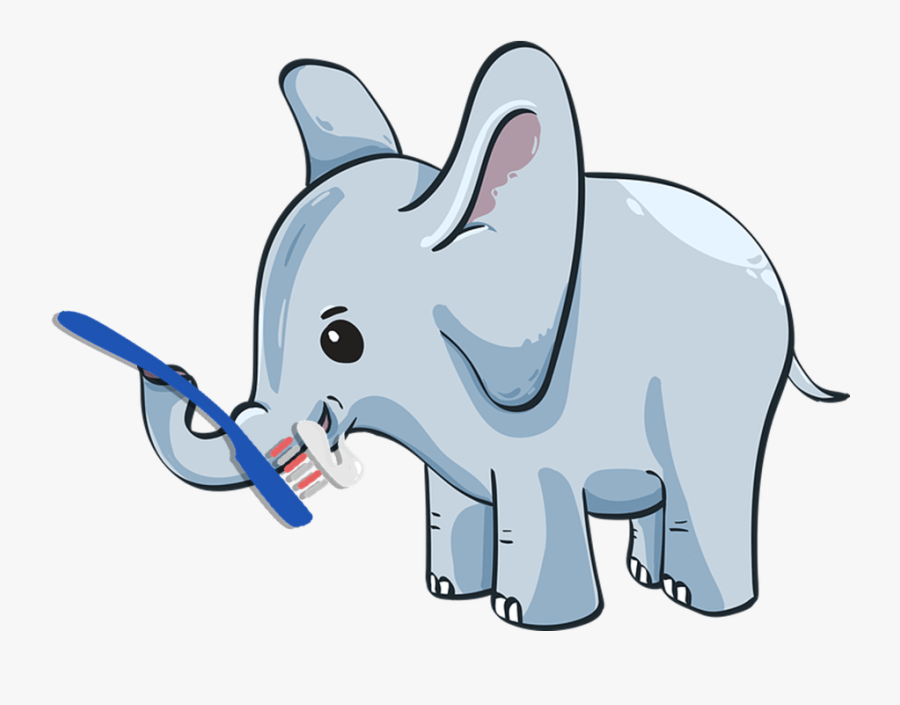 Transparent Elephant Toothpaste Clipart - Elephant Clipart Png, Transparent Clipart