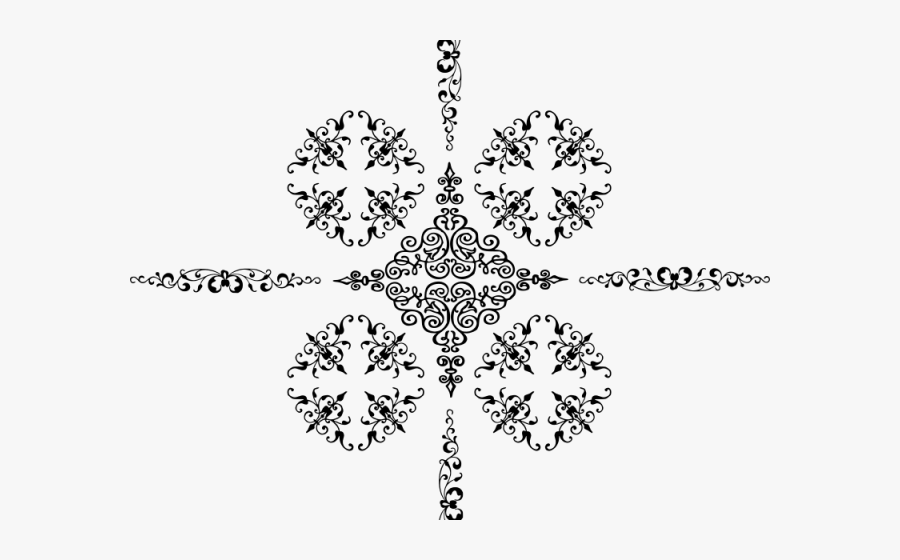 Transparent Elegant Clipart - Šablone Za Oslikavanje Zidova, Transparent Clipart