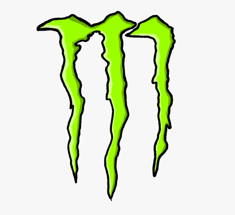 Monster Energy Drink Clipart - Monster Energy Logo Transparent, Transparent Clipart