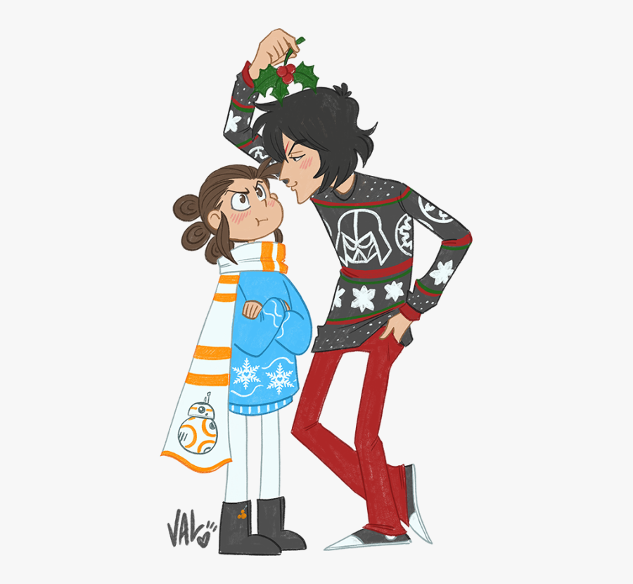 Star Wars Christmas Clipart - Star Wars Christmas Background, Transparent Clipart