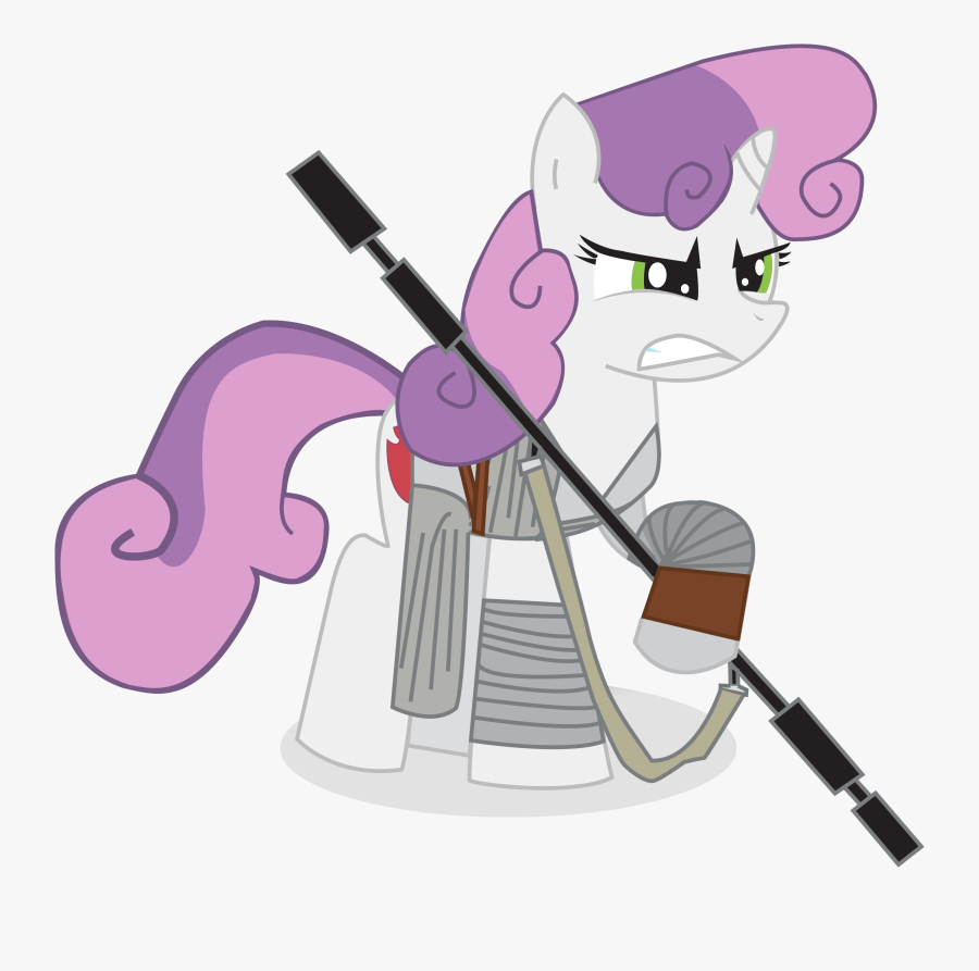 Transparent Rey Clipart - Mlp Star Wars Rey, Transparent Clipart