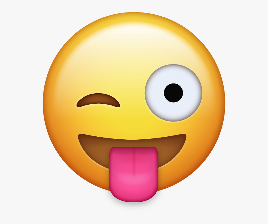 Tongue Out Emoji Clipart, Transparent Clipart