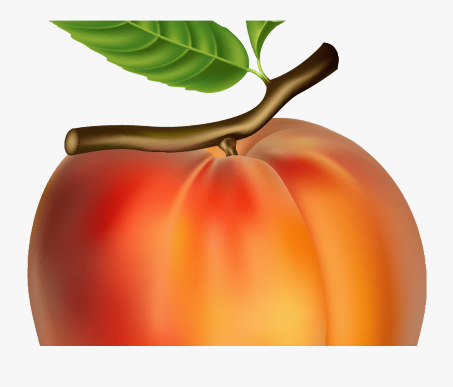 Peach Emoji With Crown Clipart Transparent Download - Peach Fruit, Transparent Clipart