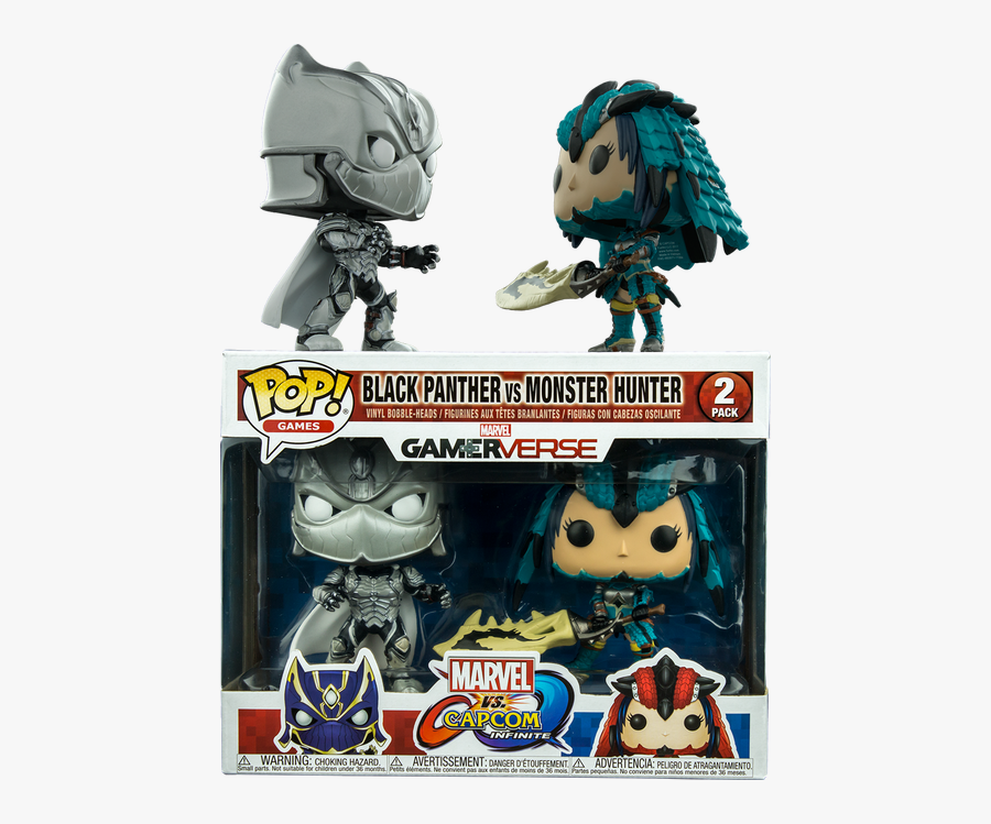 Funko Pop Black Panther Vs Monster Hunter, Transparent Clipart