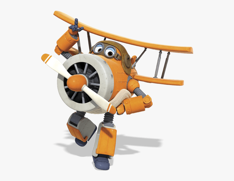 Grand Albert - Super Wings Grand Albert Cartoon, Transparent Clipart
