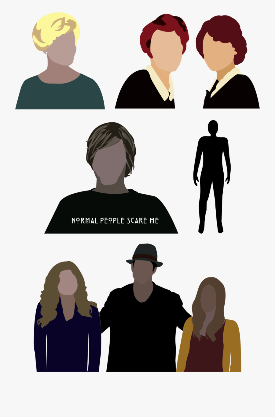 American Horror Story Adventure, Transparent Clipart