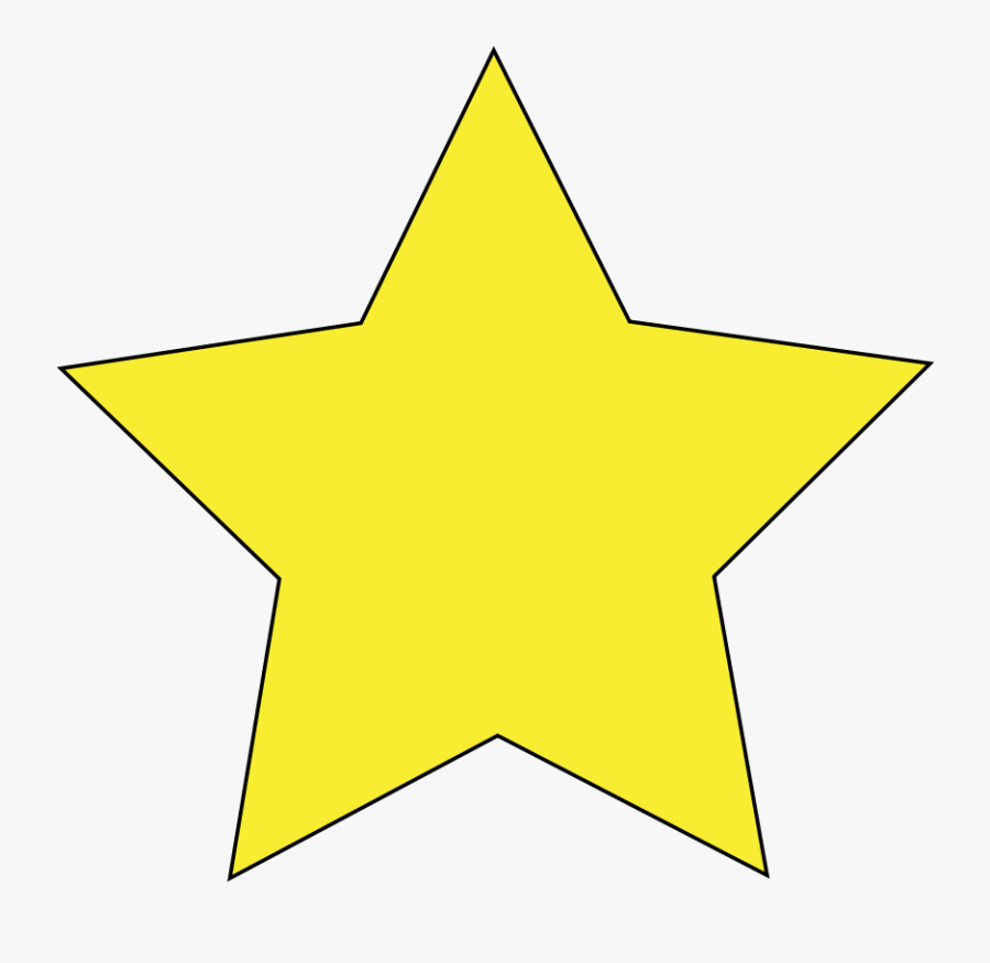 Stage Star Clipart Clipart Free Stock Simple Star Clip - Yellow Star Clipart Png, Transparent Clipart