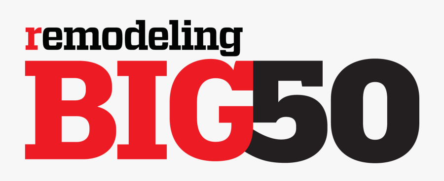 Congratulations Clipart Service Award - Remodeling Big 50 Logo, Transparent Clipart