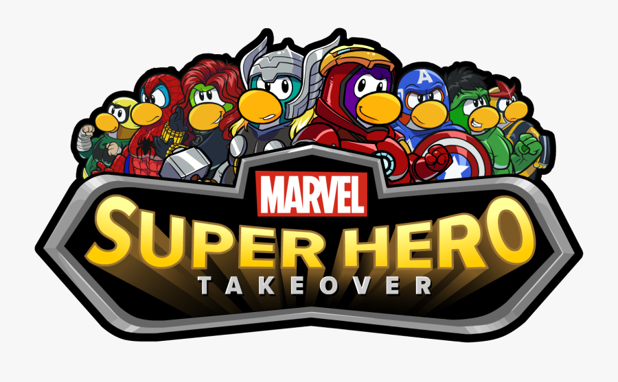 Club Penguin Wiki - Club Penguin Marvel Superhero Takeover 2012, Transparent Clipart