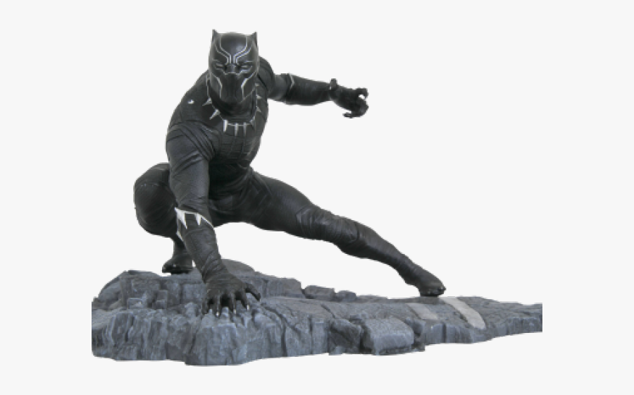 Black Panther Png Transparent Images - Black Panther Diamond Select, Transparent Clipart