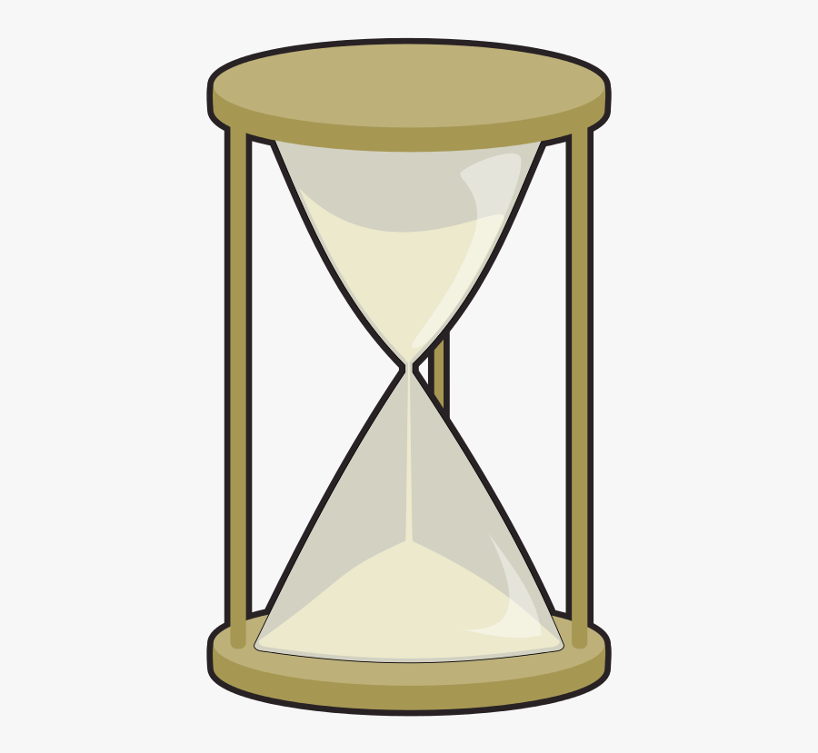 Computer Hourglass Clipart - Vector Time Glass Png, Transparent Clipart