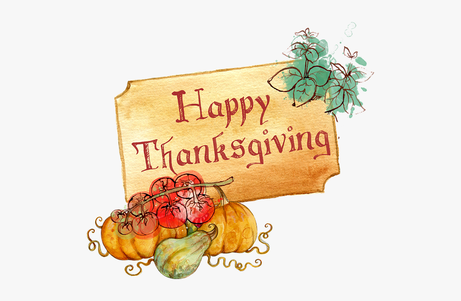 Giving Thanks At Thanksgiving - Traditional Happy Thanksgiving 2019, Transparent Clipart
