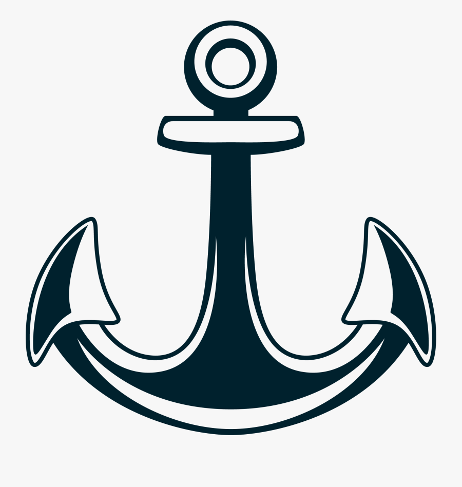 Full Size Of Drawing Of Ship Anchor Point An With Flowers - Painting, Transparent Clipart