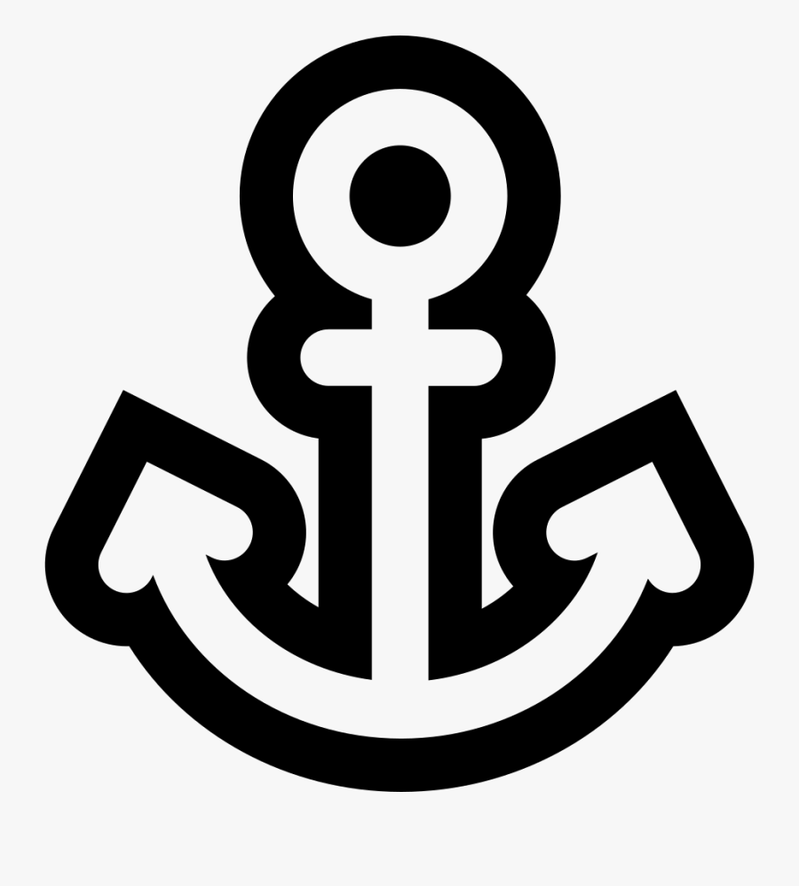 Tiny Anchor Comments - Simbolo De Marinero Animado, Transparent Clipart