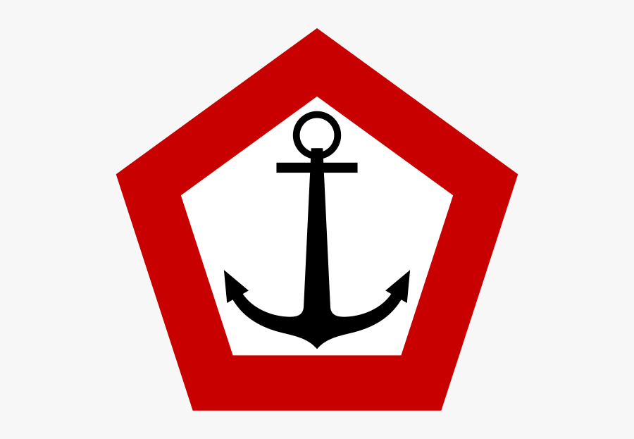 Roundel Of Indonesia - Transparent Rhode Island Anchor, Transparent Clipart