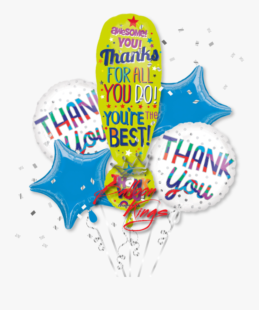 Thank You Bouquet - Balloon, Transparent Clipart