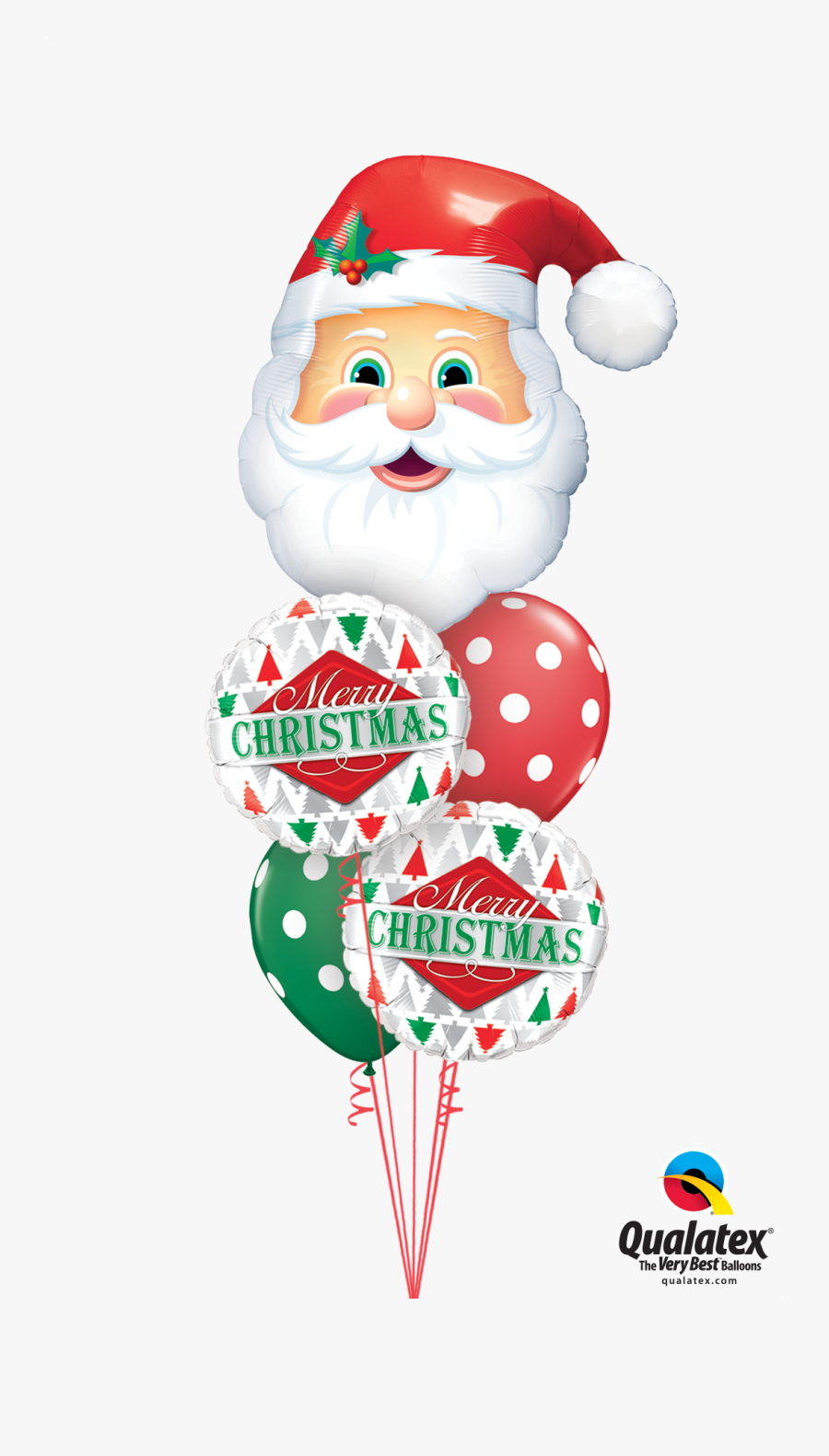 Image2 - Christmas Balloon Bouquets Qualatex, Transparent Clipart