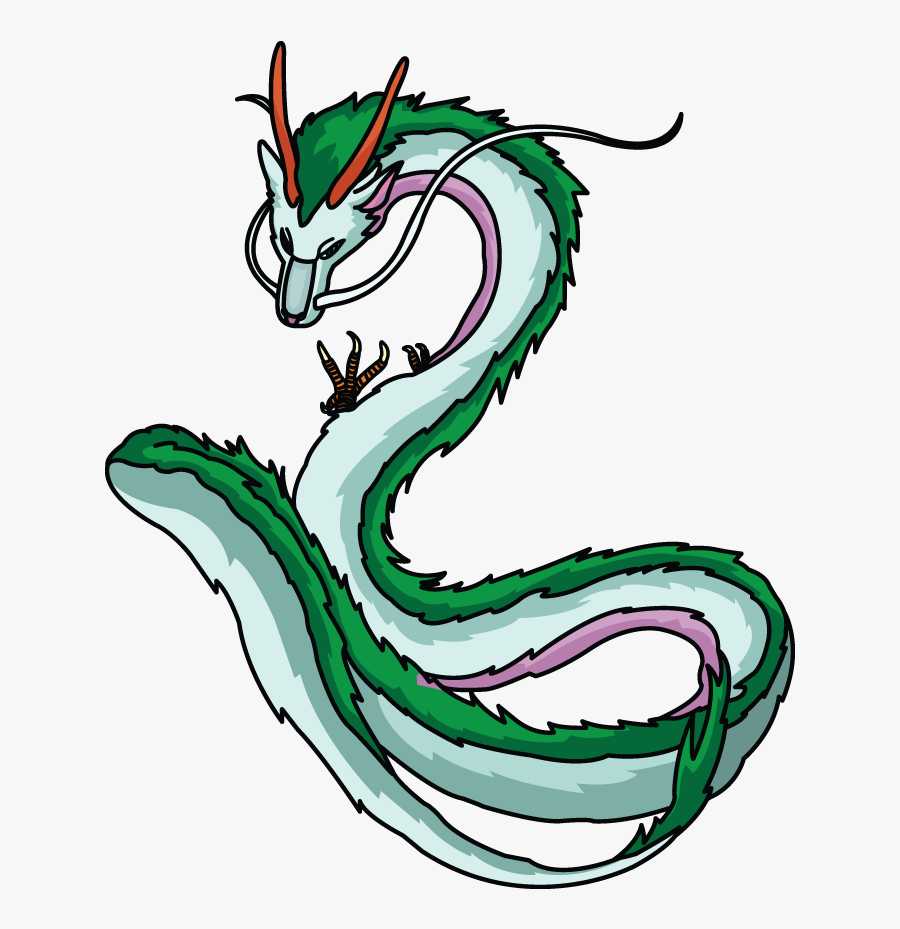 Transparent Haku Png - Dragon Anime Dragon Spirited Away, Transparent Clipart