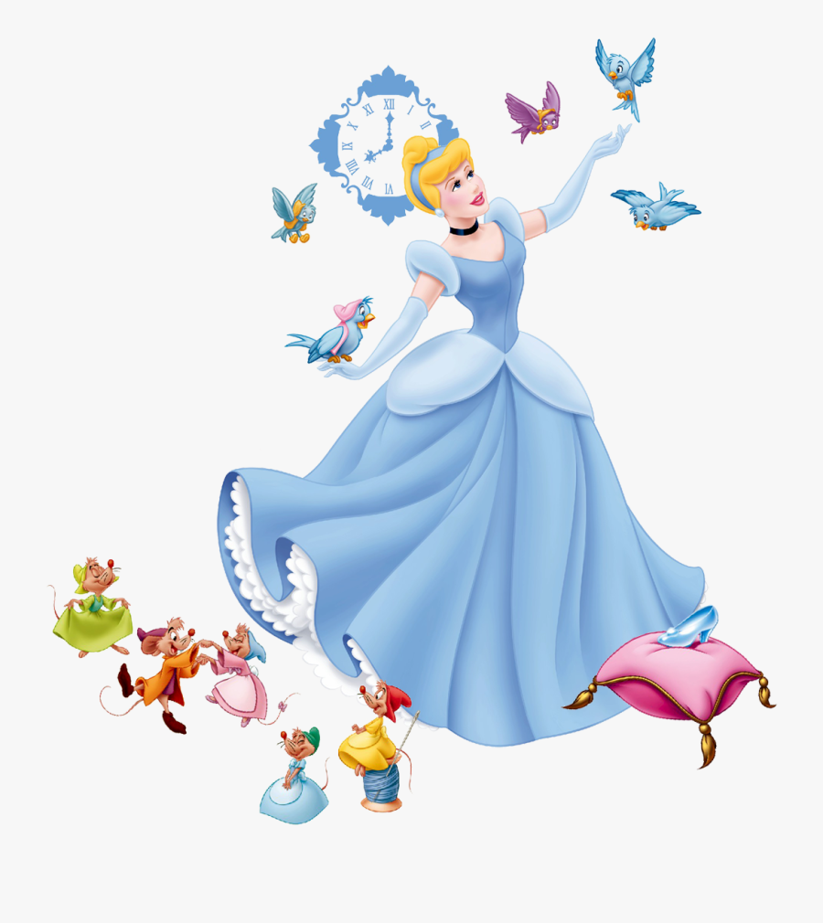 Cinderella Clipart, Transparent Clipart