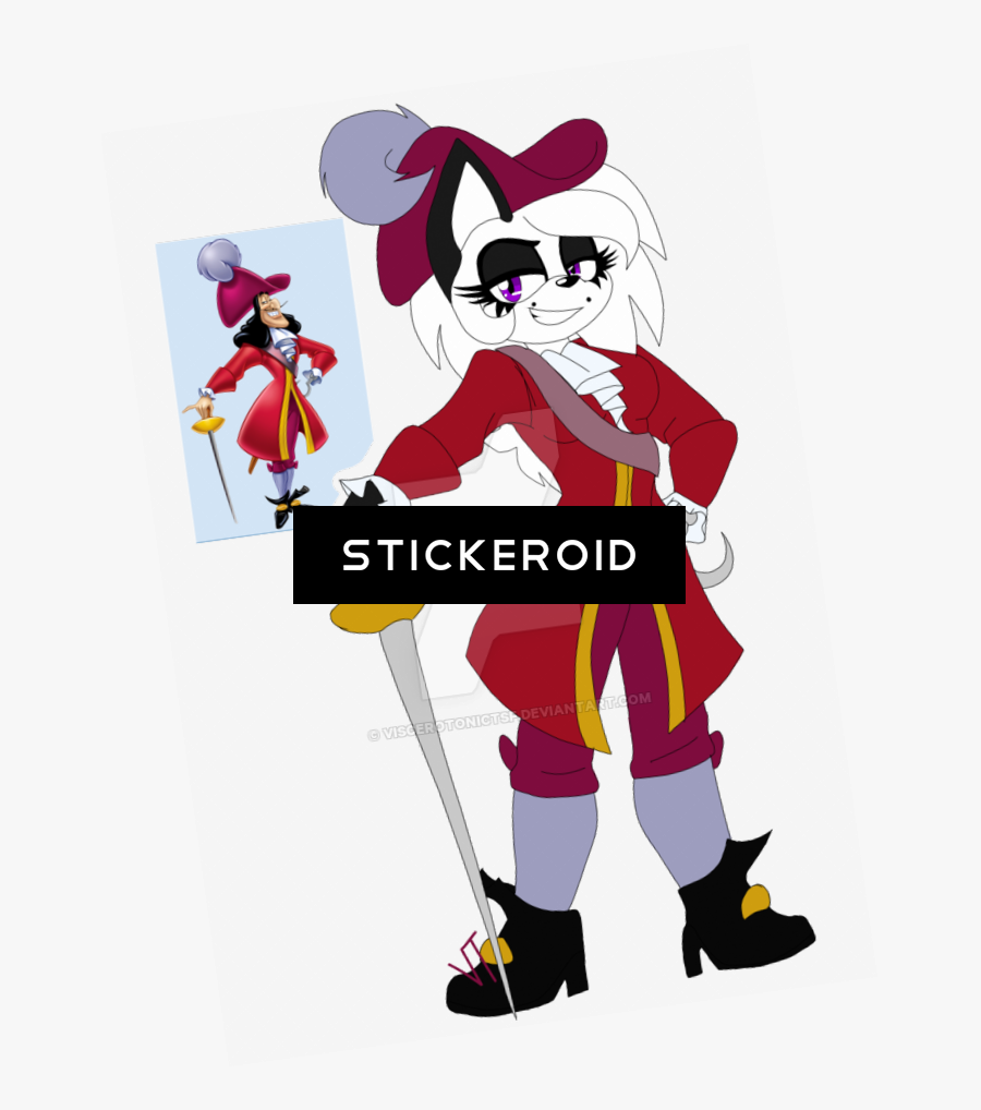 Captain Hook Cartoons Disney - Captain Hook, Transparent Clipart