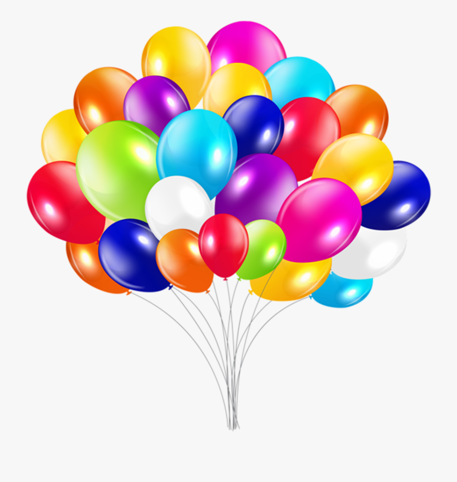 Bundle Of Balloons Png, Transparent Clipart