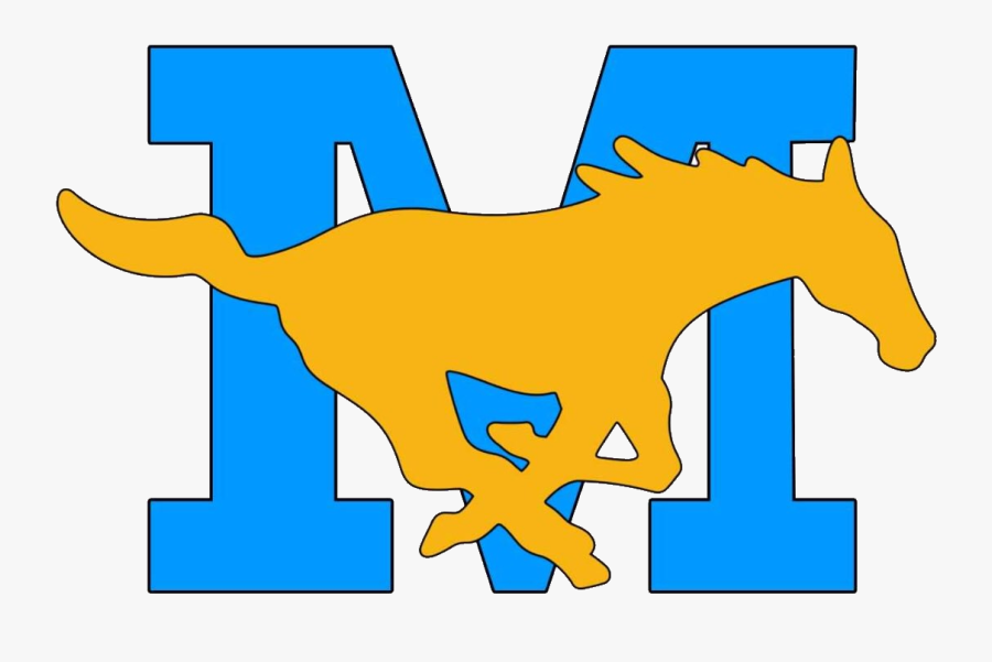 Mcallen Memorial Mustangs Logo, Transparent Clipart