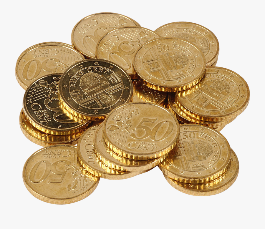 Transparent Gold Coins Clipart, Transparent Clipart