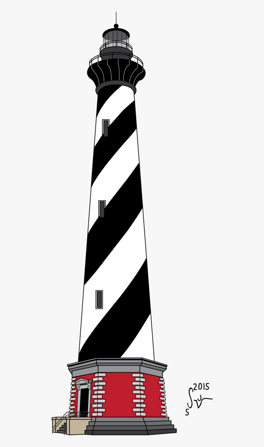 Cape Hatteras Clipground Clip - Cape Hatteras Light , Free Transparent