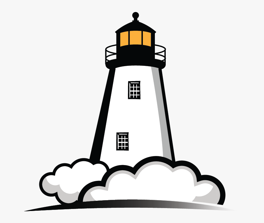 Transparent Lighthouse Clipart Public Domain - Lighthouse Cartoon Transparent, Transparent Clipart