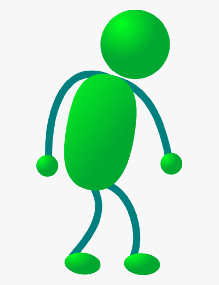 Human Figure Image - Person Stick Cartoon Png, Transparent Clipart
