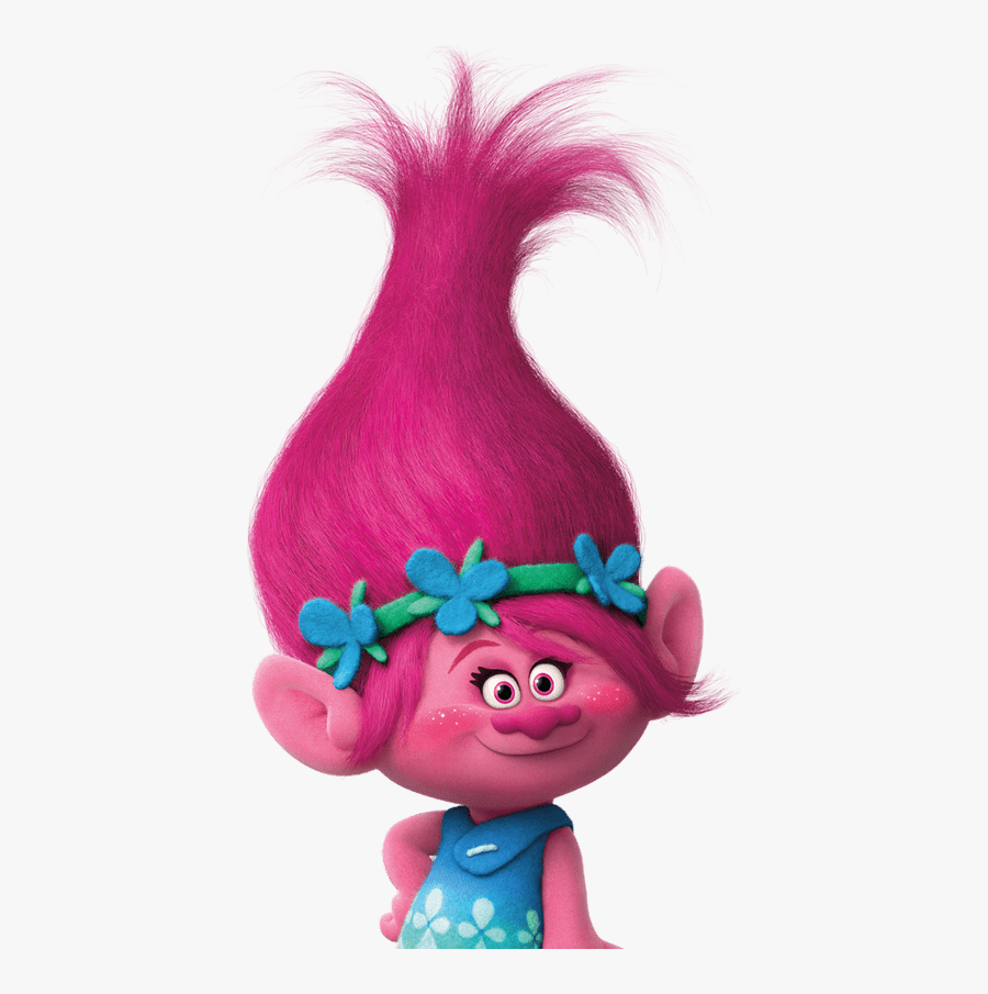 Troll-poppy - Movie Trolls, Transparent Clipart