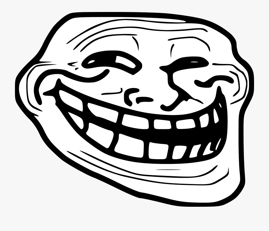 Troll Face Png, Transparent Clipart