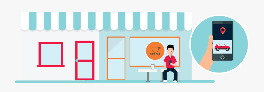 Commute Transport Fleet Management - Cartoon, Transparent Clipart