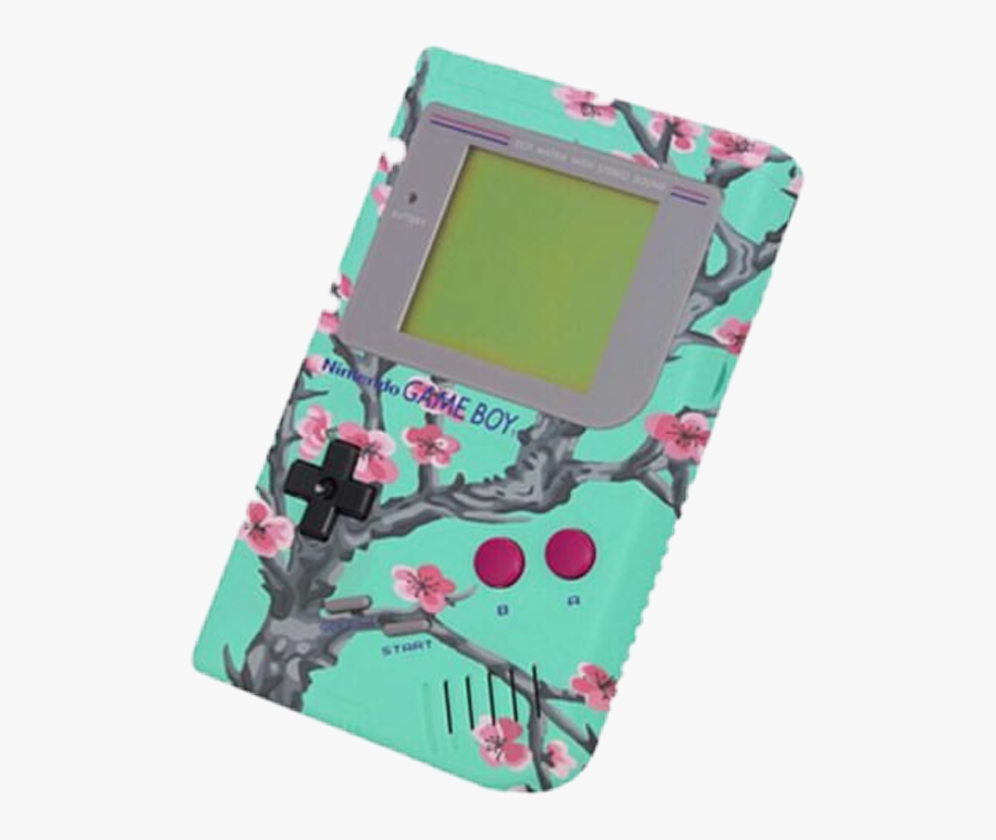 #gameboy #gameboycolor #gamers #artistic #vaporwaveaesthetic - Gameboy Vaporwave, Transparent Clipart
