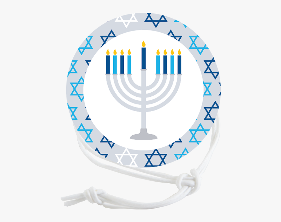 Hanukkah Napkin Knot - Circle, Transparent Clipart