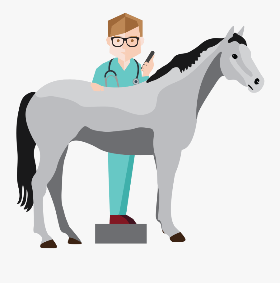 Transparent Cumbersome Clipart - Cartoon Veterinarian Png, Transparent Clipart