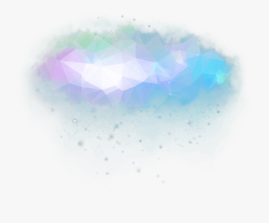 Nubeshermosas Nube Arcoiris Nubearcoiris Galaxy Crystal - Aesthetic Transparent Space Png, Transparent Clipart