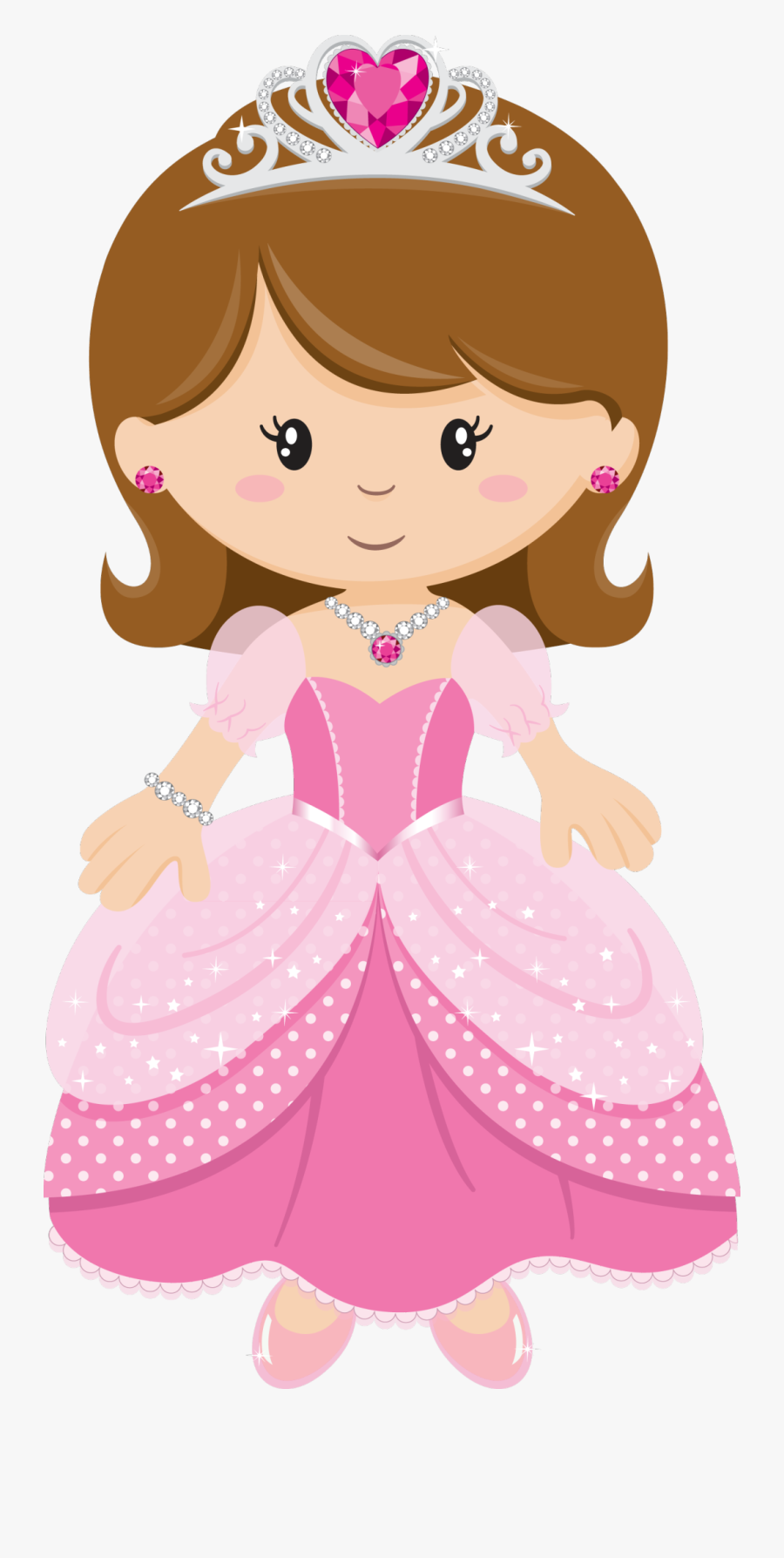 Free Pretty Princess Clip Art Princesses Amp Tiaras - Princess Clipart Png, Transparent Clipart