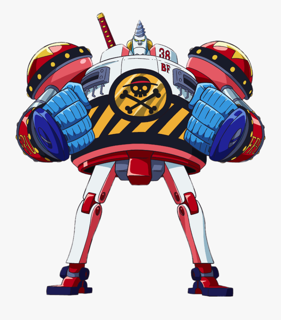 Franky One Piece, Transparent Clipart