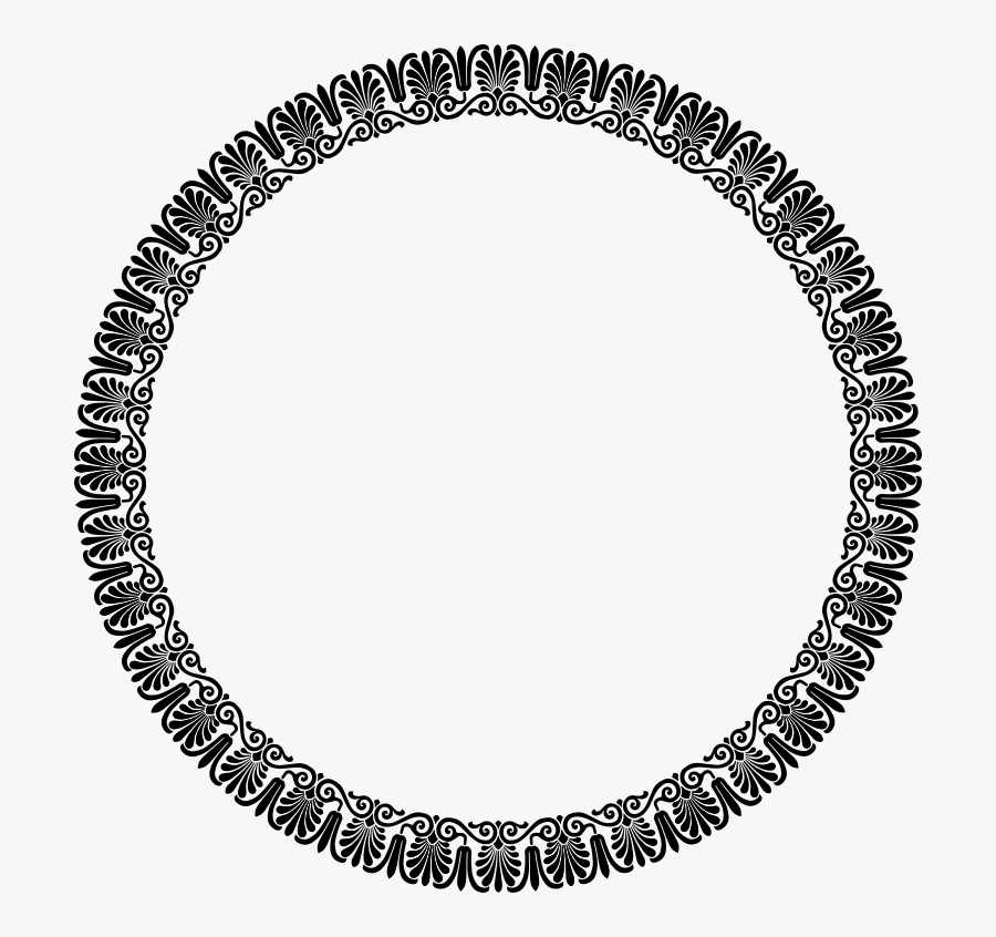 Victorian Ornament Expanded - Intermittent Circle, Transparent Clipart