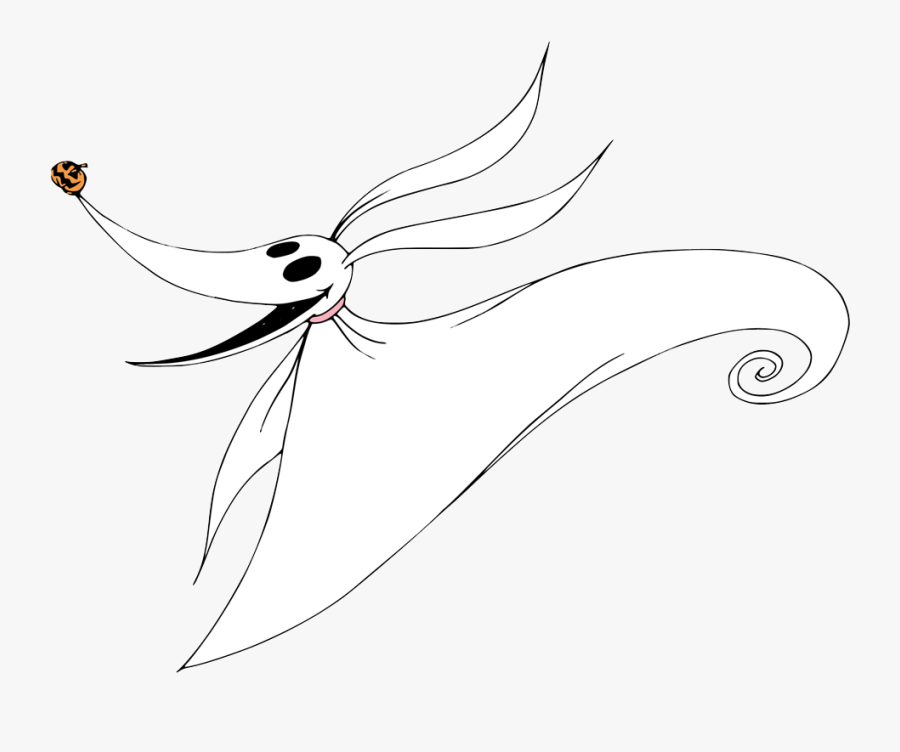 Nightmare Before Christmas Characters Zero , Free Transparent Clipart