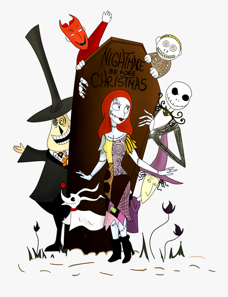 Nightmare Before Christmas Clipart Black And White - Nightmare Before Christmas Png, Transparent Clipart