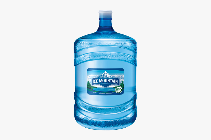 Mineral Water Can Png - 5 Gallon Deer Park Water, Transparent Clipart