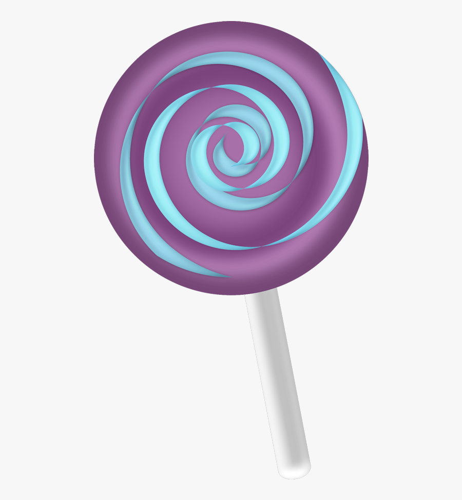 Purple Lollipop Clipart, Transparent Clipart